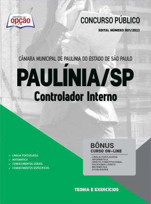 Apostila Câmara de Paulínia - SP - Controlador Interno