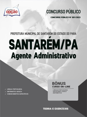 Apostila Prefeitura de Santarém - PA - Agente Administrativo