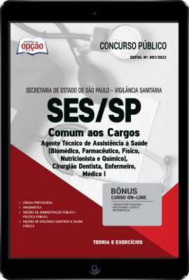Apostila SES-SP em PDF - Comum aos Cargos