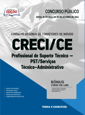 Apostila CRECI-CE - Profissional de Suporte Técnico - PST/Serviços Técnico-Administrativo