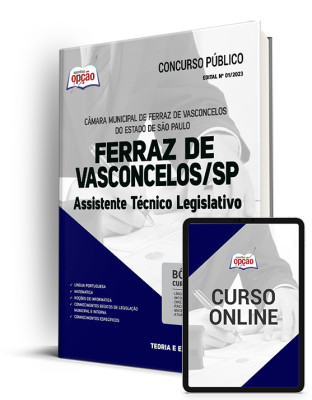 Apostila Câmara de Ferraz de Vasconcelos - SP - Assistente Técnico Legislativo