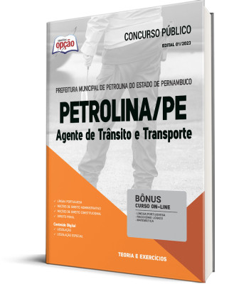 Apostila Prefeitura de Petrolina - PE - Agente de Trânsito e Transporte