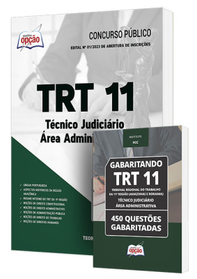 Combo Impresso TRT 11 - Técnico Judiciário - Área Administrativa