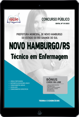 Apostila Prefeitura de Novo Hamburgo - RS em PDF - Técnico em Enfermagem