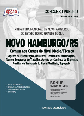 Apostila Prefeitura de Novo Hamburgo - RS - Comum aos Cargos de Nível Médio/Técnico