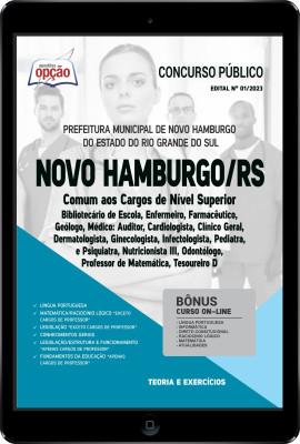 Apostila Prefeitura de Novo Hamburgo - RS em PDF - Comum aos Cargos de Nível Superior