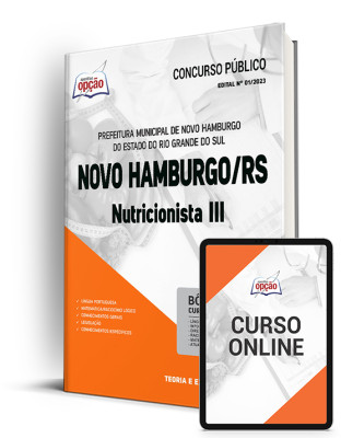 Apostila Prefeitura de Novo Hamburgo - RS - Nutricionista III