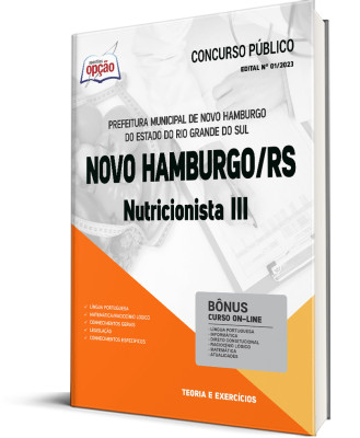 Apostila Prefeitura de Novo Hamburgo - RS - Nutricionista III