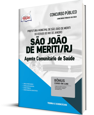 Apostila Prefeitura de São João de Meriti - RJ - Agente Comunitário de Saúde