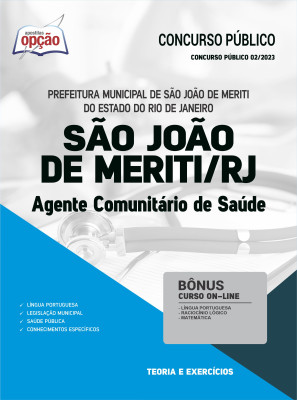 Apostila Prefeitura de São João de Meriti - RJ - Agente Comunitário de Saúde