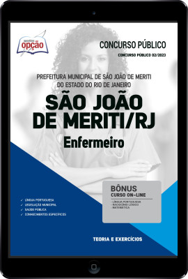 Apostila Prefeitura de São João de Meriti - RJ em PDF - Enfermeiro
