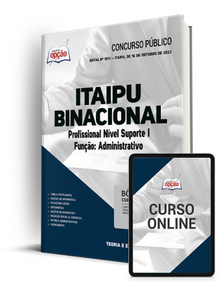 Apostila Itaipu Binacional - Profissional Nível Suporte I - Função: Administrativo