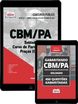 Combo Digital CBM-PA - Soldado - Curso de Formação de Praças (CFP)