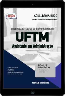 Apostila UFTM em PDF - Assistente em Administração