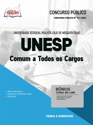 Apostila UNESP - Comum a Todos os Cargos