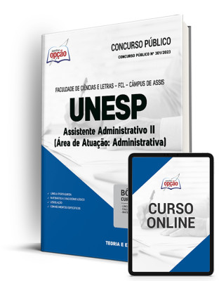 Apostila UNESP - Assistente Administrativo II (Área de Atuação: Administrativa)