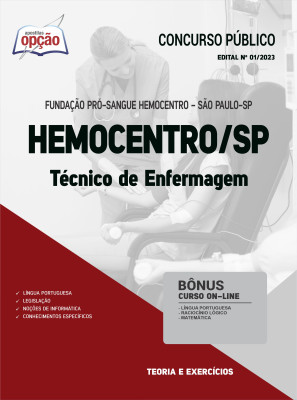 Apostila HEMOCENTRO-SP - Técnico de Enfermagem