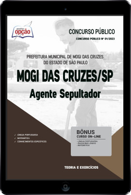 Apostila Prefeitura de Mogi das Cruzes - SP em PDF - Agente Sepultador