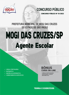 Apostila Prefeitura de Mogi das Cruzes - SP - Agente Escolar