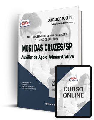 Apostila Prefeitura de Mogi das Cruzes - SP - Auxiliar de Apoio Administrativo