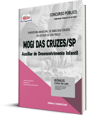 Apostila Prefeitura de Mogi das Cruzes - SP - Auxiliar de Desenvolvimento Infantil