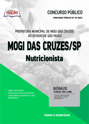 Apostila Prefeitura de Mogi das Cruzes - SP - Nutricionista