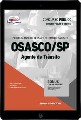Apostila Prefeitura de Osasco - SP em PDF - Agente de Trânsito