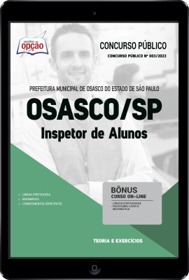 Apostila Prefeitura de Osasco - SP em PDF - Inspetor de Alunos