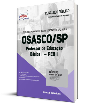 Apostila Prefeitura de Osasco - SP - Professor de Educação Básica I - PEB I