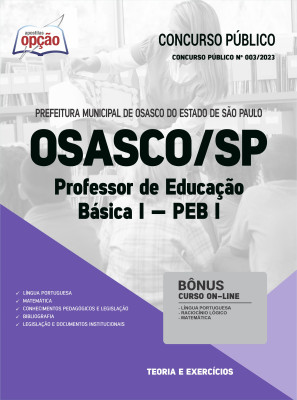 Apostila Prefeitura de Osasco - SP - Professor de Educação Básica I - PEB I