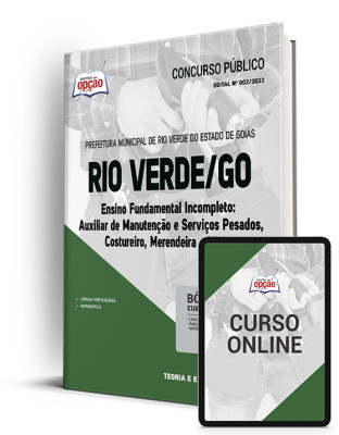 Apostila Prefeitura de Rio Verde - GO - Ensino Fundamental Incompleto