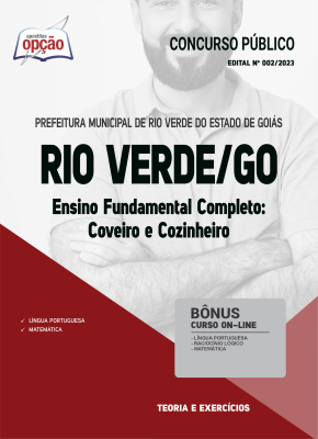 Apostila Prefeitura de Rio Verde - GO - Ensino Fundamental Completo
