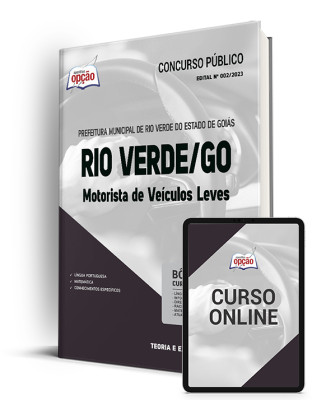 Apostila Prefeitura de Rio Verde - GO - Motorista de Veículos Leves