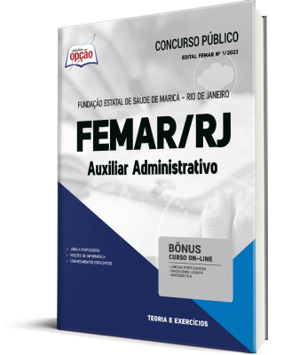 Apostila FEMAR-RJ - Auxiliar Administrativo