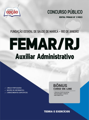 Apostila FEMAR-RJ - Auxiliar Administrativo