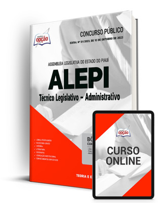 Apostila ALEPI - Técnico Legislativo - Administrativo