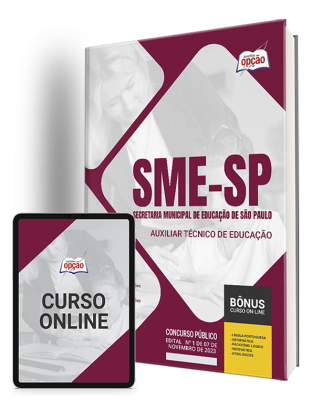 Apostila SME-SP 2023 - Auxiliar Técnico de Educação