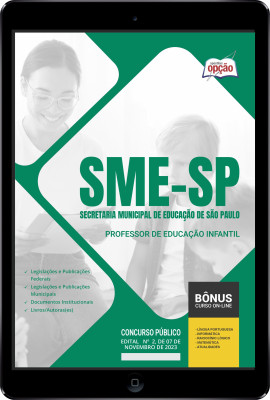 Apostila SME-SP em PDF - Professor de Educação Infantil