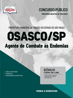 Apostila Prefeitura de Osasco - SP - Agente de Combate às Endemias