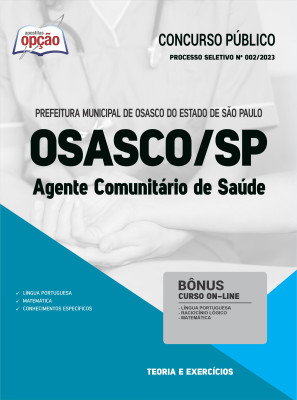 Apostila Prefeitura de Osasco - SP - Agente Comunitário de Saúde