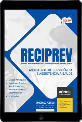 Apostila RECIPREV em PDF - Assistente de Previdência e Assistência à Saúde