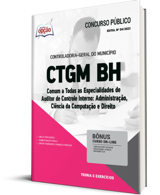 Apostila CTGM BH - Comum a Todas as Especialidades de Auditor de Controle Interno