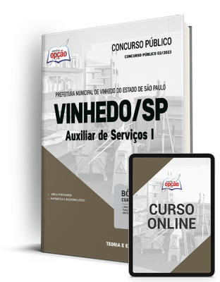 Apostila Prefeitura de Vinhedo - SP - Auxiliar de Serviços I