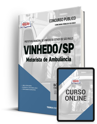 Apostila Prefeitura de Vinhedo - SP - Motorista de Ambulância