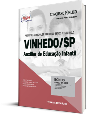 Apostila Prefeitura de Vinhedo - SP - Auxiliar de Educação Infantil