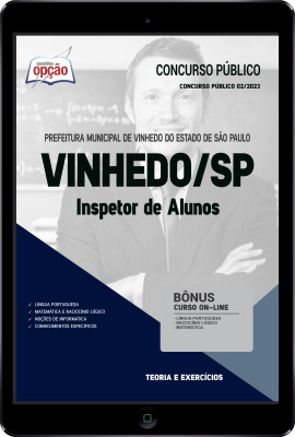 Apostila Prefeitura de Vinhedo - SP em PDF - Inspetor de Alunos