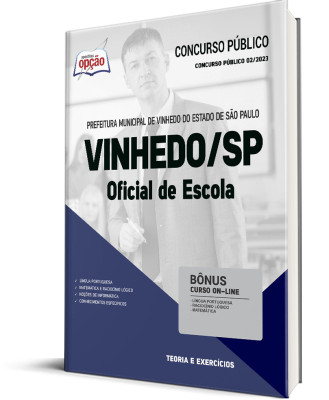 Apostila Prefeitura de Vinhedo - SP - Oficial de Escola