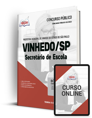 Apostila Prefeitura de Vinhedo - SP - Secretário de Escola