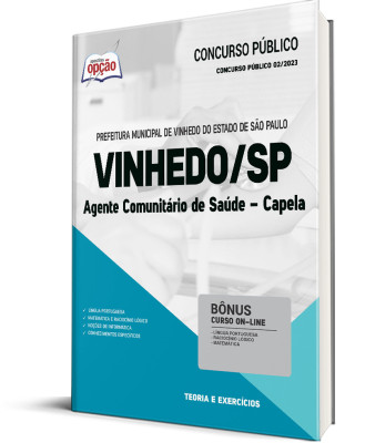 Apostila Prefeitura de Vinhedo - SP - Agente Comunitário de Saúde - Capela