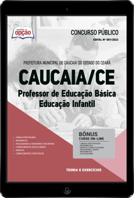 Apostila Prefeitura de Caucaia - CE em PDF - Professor de Educação Básica - Educação Infantil